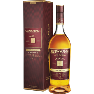12 years Lasanta Highland Single Malt Scotch Whisky im Geschenkkarton