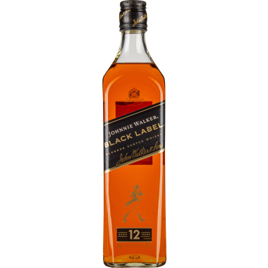 12 years Black Label Blended Scotch Whisky