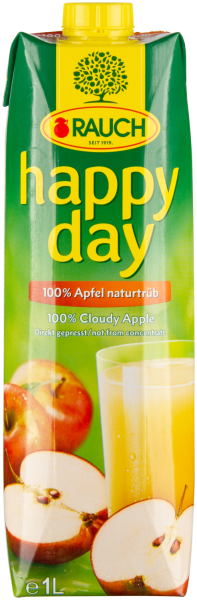 Happy Day Apfelsaft Naturtrüb 100%