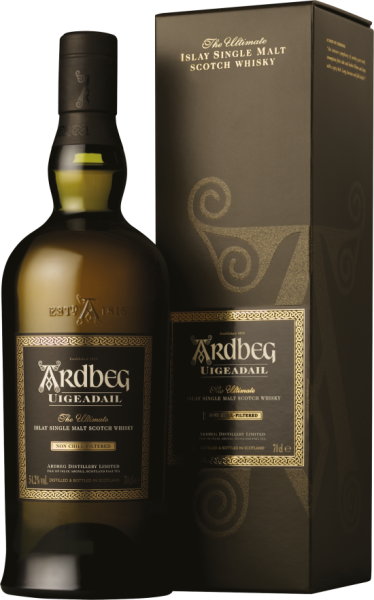 Uigeadail Islay Single Malt Scotch Whisky im Geschenkkarton