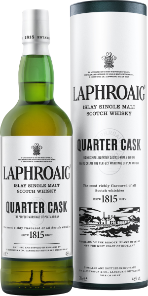 Quarter Cask Islay Single Malt Scotch Whisky im Geschenkkarton