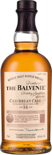 14 Year Old Single Malt Scotch Whisky Caribbean Cask