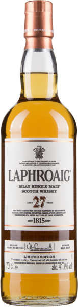 27 years Islay Single Malt Scotch Whisky