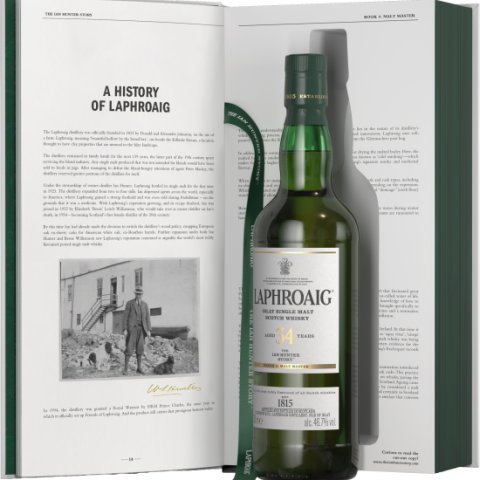 Rarität 34 years Single Malt Scotch Whisky Ian Hunter Book 4 im Geschenkkarton