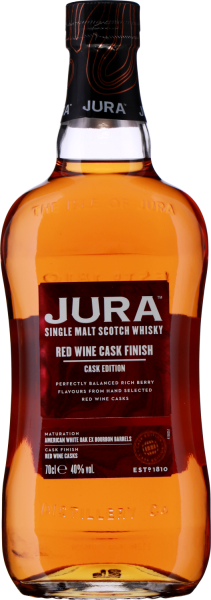 Red Wine Cask Single Malt Scotch Whiskey im Geschenkkarton